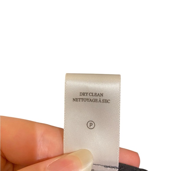 A.L.C. Sidney Silk Metallic Dot Long Balloon Sleeve Split Neck Mini Dress - Picture 6 of 6